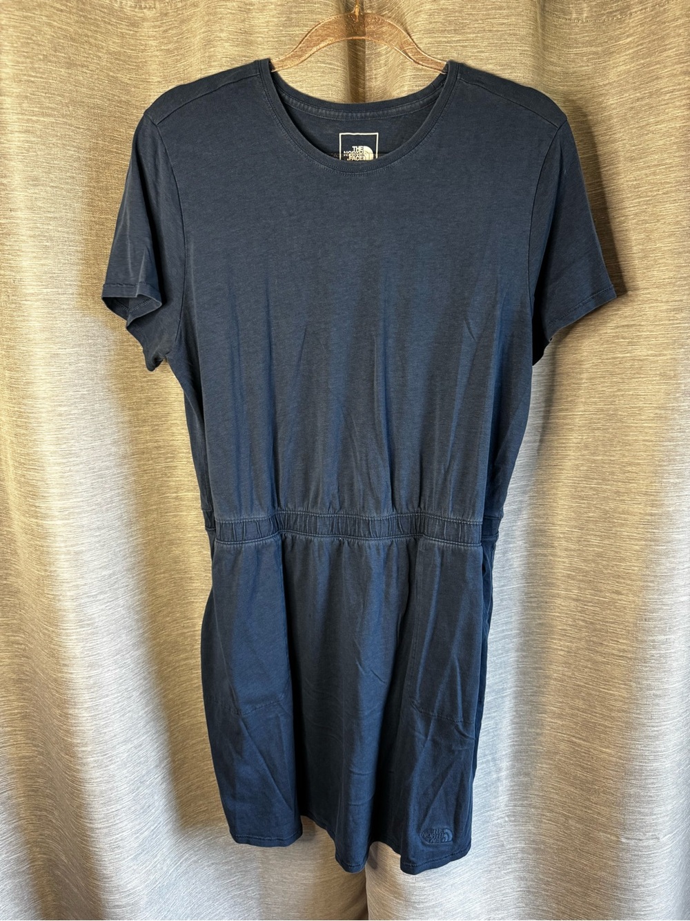 The North Face Navy Short-Sleeve Mini Dress